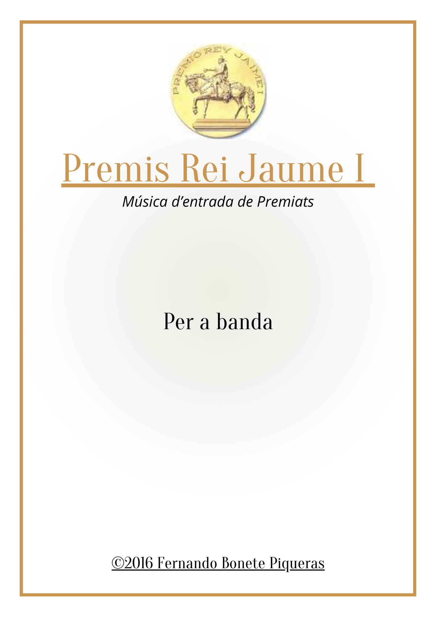 Premis Rei Jaume I